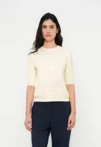 Футболка vimilos с круглым вырезом, базовая модель. Vila, Whisper White