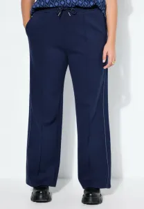 Широкие штанины, полоски, пояс, спортивные штаны Studio Untold, Marine