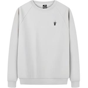 361° Толстовка мужская Lighthouse Gray с круглым вырезом утолщенная