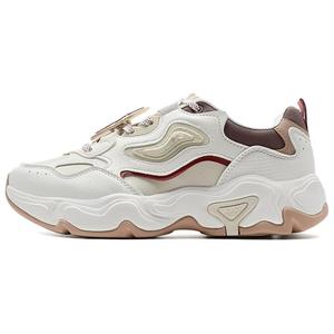 XTEP Износостойкие, нескользящие, повседневные туфли с низким верхом, женские, белые, бежево-коричневые