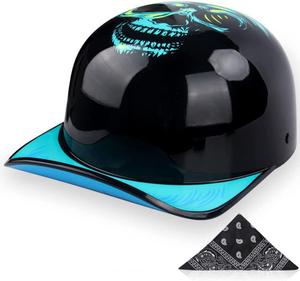 Шлем мотоциклетный CFZWJ, черный / синий