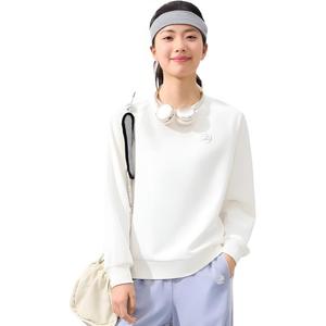 361° Свитшот Women's Feather White с круглым вырезом Moderate Regular