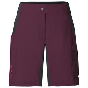 Велосипедные шорты Vaude Women's Qimsa Shorty, цвет Cassis