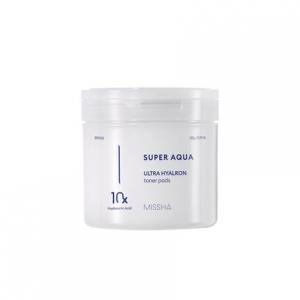 Тонер-подушечки MISHA Super Aqua Ultra Hyalron Missha
