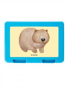 Mr. & Mrs. Panda Бенто-бокс «Вомбат» без слов, пастельно-желтого цвета