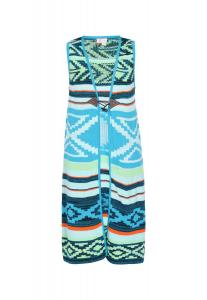 IZIA Вязаный жилет 'Festival', мультиколор