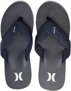 Шлепанцы Hurley унисекс для взрослых, белый/синий/темно-синий