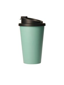 Органическая кофейная кружка "Premium Deluxe" мятного цвета - 350 мл elasto