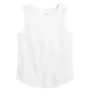 Детский и подростковый топ с высоким воротом для девочек 6-18 лет в обычных и больших размерах So, белый