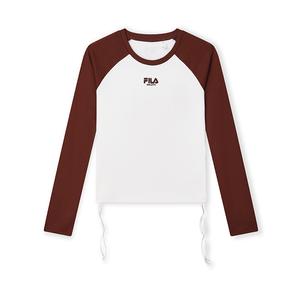 FILA Футболка женская terracotta red brown