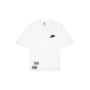 Nike Белая поло для мужчин