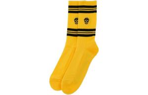 Alexander McQueen Носки Mid Calf мужские 1 упаковка Yellow