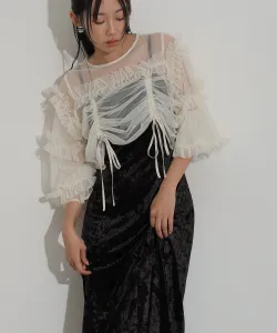 Платье-болеро с присборенной юбкой, комплект из двух предметов, свадебное платье для вечеринки Pourvous, цвет Ivory X Black