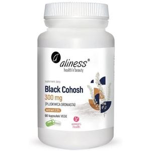 Aliness, Black Cohosh 300 мг (Клопогон черный) 90 капсул