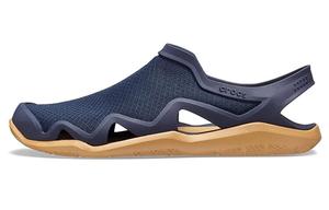 Ботинки для речного треккинга унисекс темно-синие Crocs