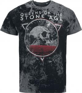 Футболка Queens Of The Stone Age Skull, серый