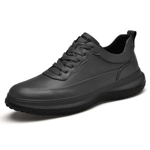 XIMO BULL Мужские повседневные кроссовки низкие черно-серые всесезонные, цвет Gray (All-Season)