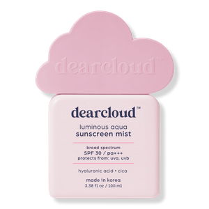 Солнцезащитный спрей Luminous Aqua Sun Mist SPF 30 dearcloud