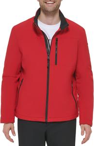 Мужская куртка Calvin Klein Soft Shell с подкладкой из шерпы, Soft Shell True Red