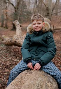 Зимняя куртка mikk-line SOLID , Darkest Sprouse/Multi-Coloured