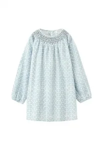 Детское повседневное платье Mango Kids, Blue