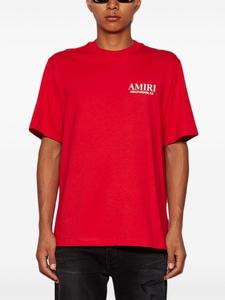 AMIRI футболка с графичным принтом, красный