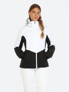 Fischer Горнолыжная/сноубордная куртка "Stella" в бело-черном цвете