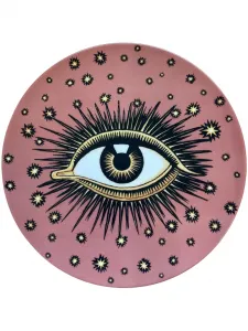 Обеденная тарелка eye, 27 см, Les-Ottomans, розовый