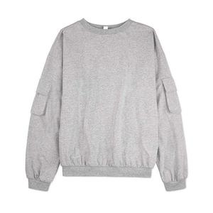 Детская футболка с длинным рукавом в стиле бомбер Memoi, Gray Heather