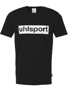 Футболка спортивная Essential Promo T-Shirt черного цвета uhlsport