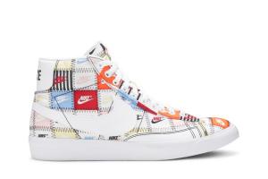 Кроссовки Nike Blazer Mid 'Patchwork', белый