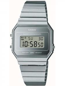 Casio Часы с зеленым дисплеем