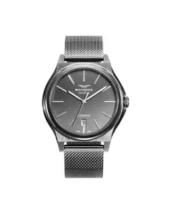 Набор мужских часов Dynamique SA81481-57 ​​из оружейной стали Sandoz, черный