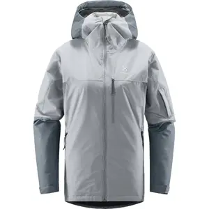 Женская утепленная куртка Haglöfs из гондола, светло-серый