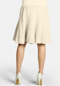 Юбка А-силуэта Caspar, бежевый