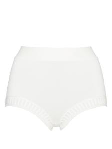 ERES трусы-брифы Solange Graphic с завышенной талией, белый
