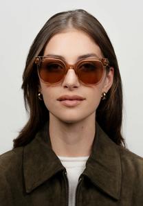 Солнцезащитные очки Kapten & Son SIENA, Transparent Hazel Light Brown/Brown