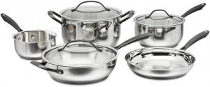 Набор посуды Cuisinart Radiant PRO, 8 предметов, серебряный