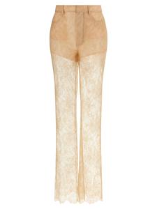 Кружевные брюки Giuseppe Di Morabito, розовый