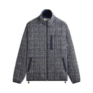 Толстовка Kith Textured Tweed Claremont Full Zip, Cave