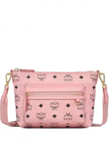 Мини-сумка через плечо Aren Visetos Mcm, розовый