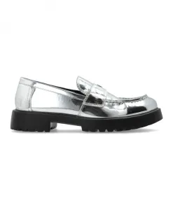 Лоферы с выступами Tory Burch, серый