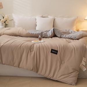 Boyang Одеяло 200х230 см, 5 кг, соевый протеиновый наполнитель, антибактериальная обработка, цвет Kaki Pin Gray