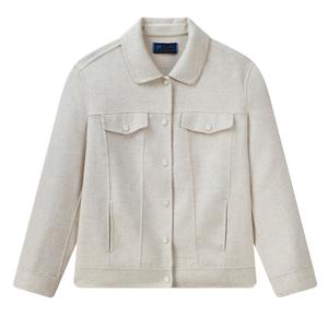 Пальто женское Oat Heather Gray FILA, серый