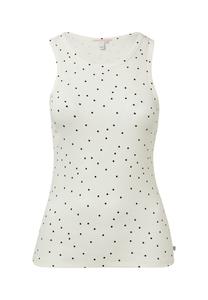 Топ QS Top, Ecru/Beige