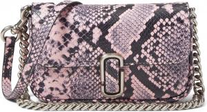Мини-сумка через плечо Marc Jacobs, цвет Bleached Mauve Multi
