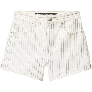 Джинсовые шорты женские белые Alexander Wang
