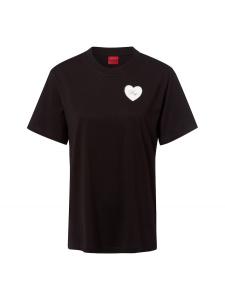 Рубашка HUGO  Vintage Tee, черный