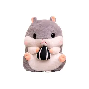 Плюшевая игрушка хомяк с семечками подсолнуха кукла плюшевая кукла высота 40см XTHOT