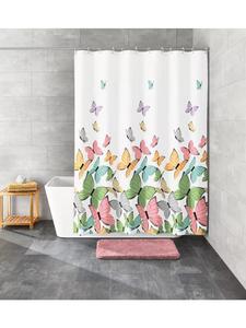 Kleine Wolke Разноцветная занавеска для душа с бабочками